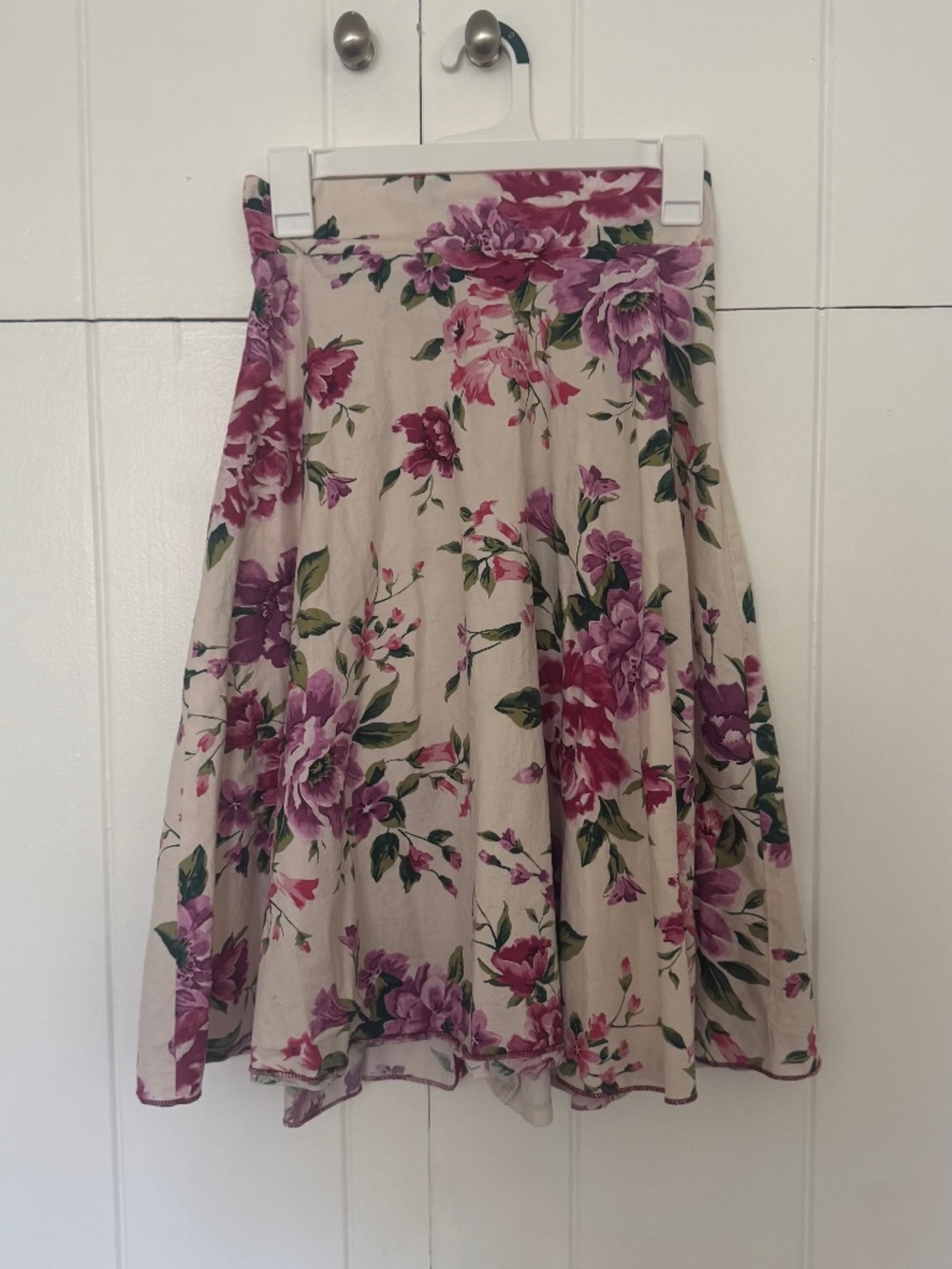 Vintage Floral Skirt (Sara)